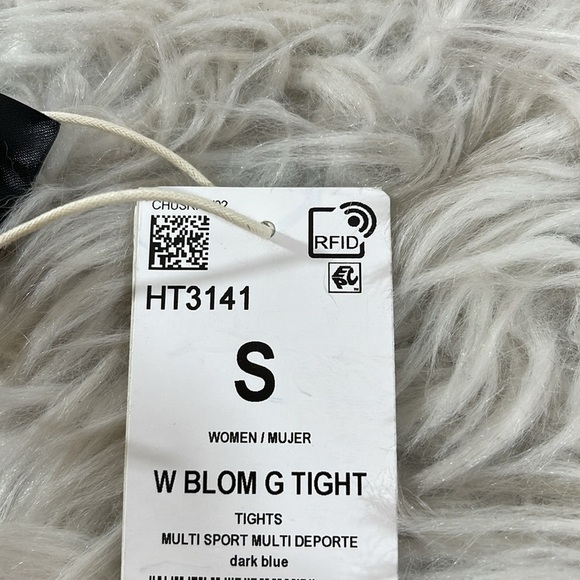 ADIDAS Blom G Tights Athletic Blue Size Small New - Picture 14 of 16